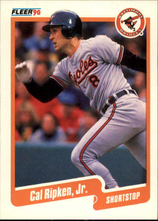 1990 Cal Ripken Jr. Fleer Baseball Card #187