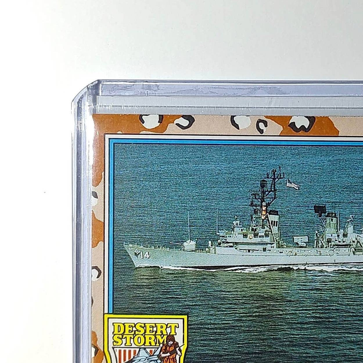 USS Sides 1991 Topps Desert Storm #126 Card