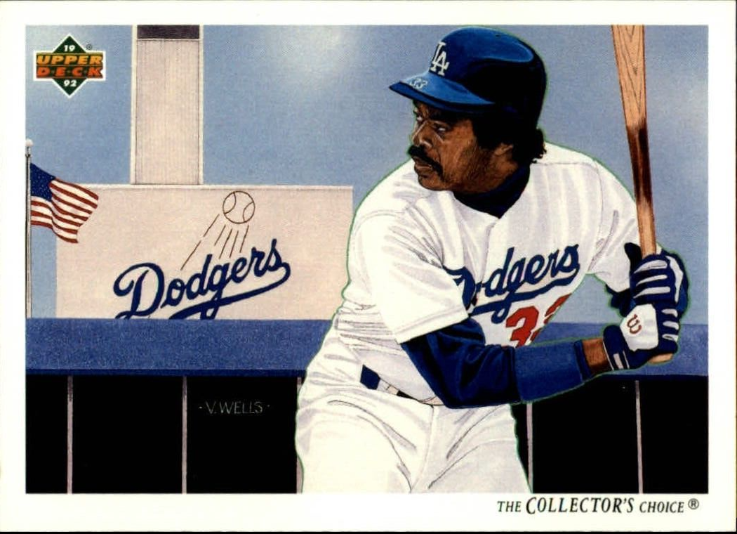 Eddie Murray 1992 Upper Deck MLB #32 Team Checklist Card Los Angeles Dodgers