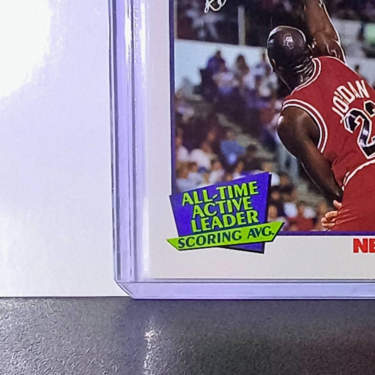 Michael Jordan 1991-92 NBA Hoops #536 Basketball Card Chicago Bulls