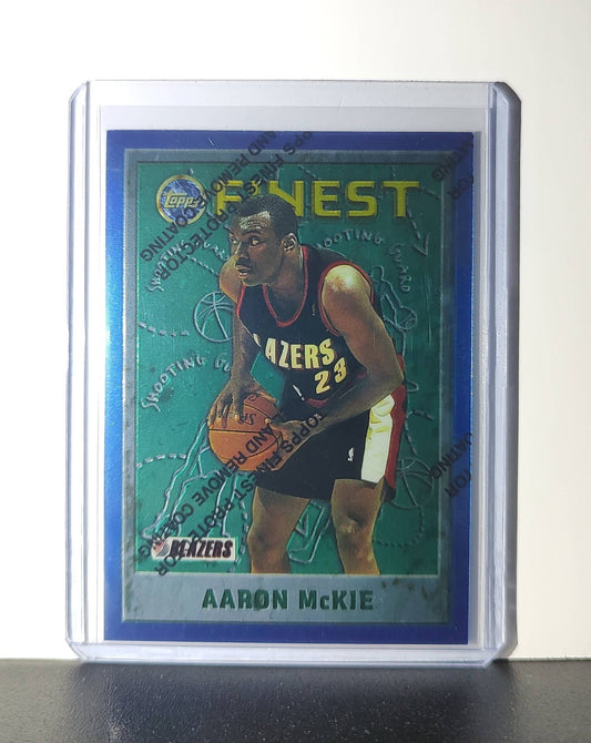 Aaron McKie 1995-96 Topps Finest NBA #196 Card Trail Blazers