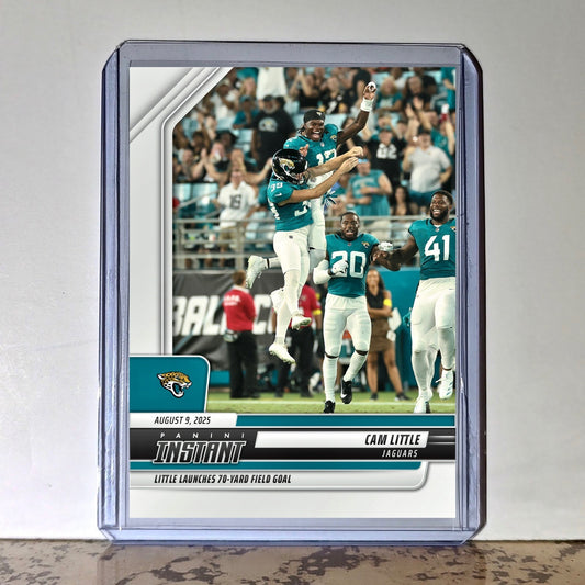 Cam Little Rookie 2025 Panini NFL #15 Card Jacksonville Jaguars 1 of 250