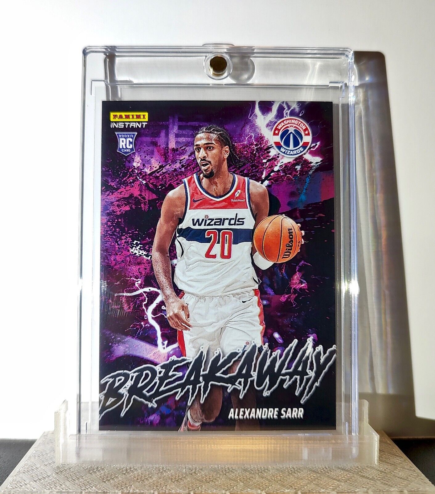2024-25 Panini Instant NBA Breakaway Complete 18 Card Set in magnet cases 1/1355