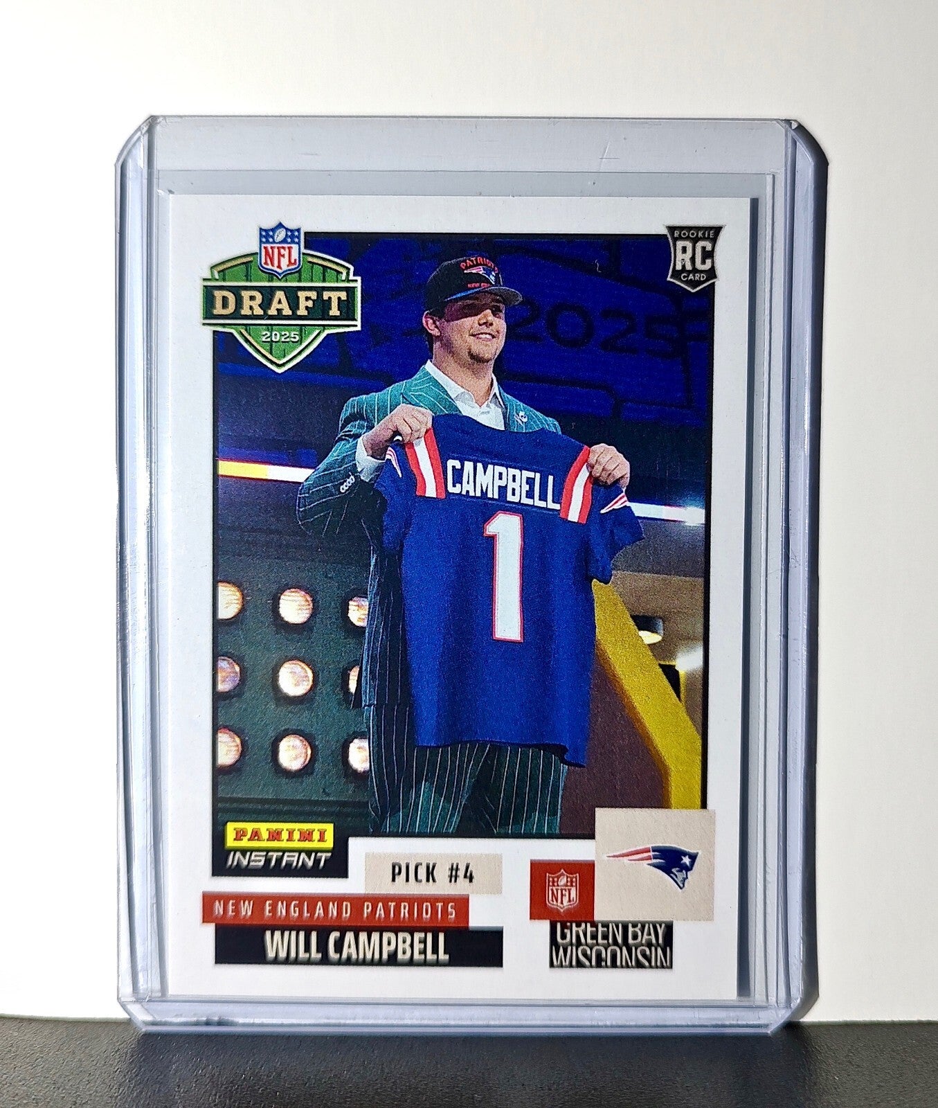 2025 Panini Instant NFL Draft Night Complete 40 Card Football Set