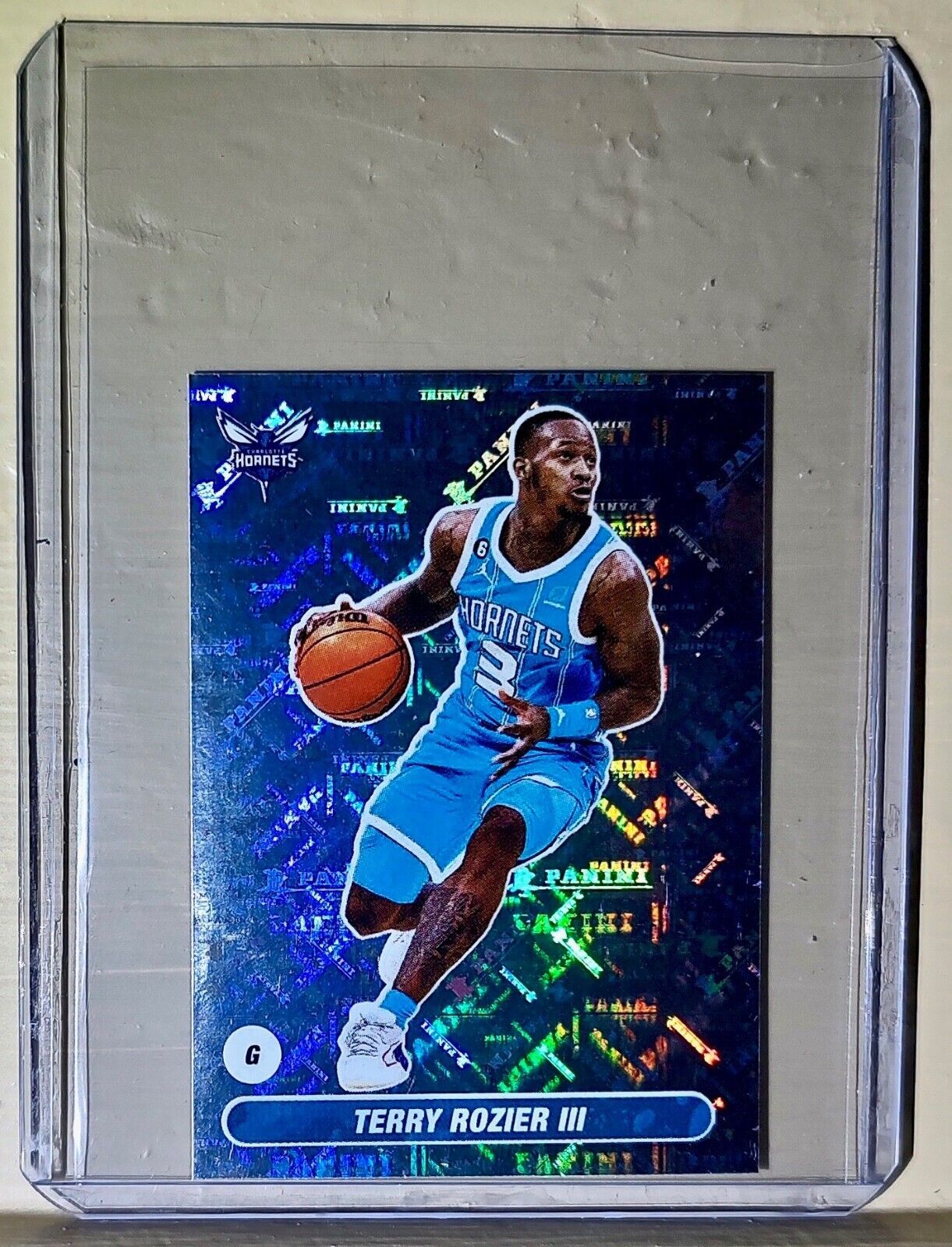 2023-24 Terry Rozier III Panini NBA Basketball #140 Sticker Charlotte Hornets