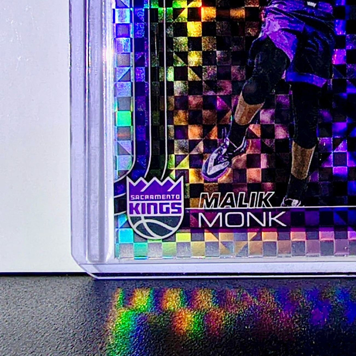 Malik Monk 2025-26 NBA Topps Chrome Update X-Fractor #135 Card Sacramento Kings