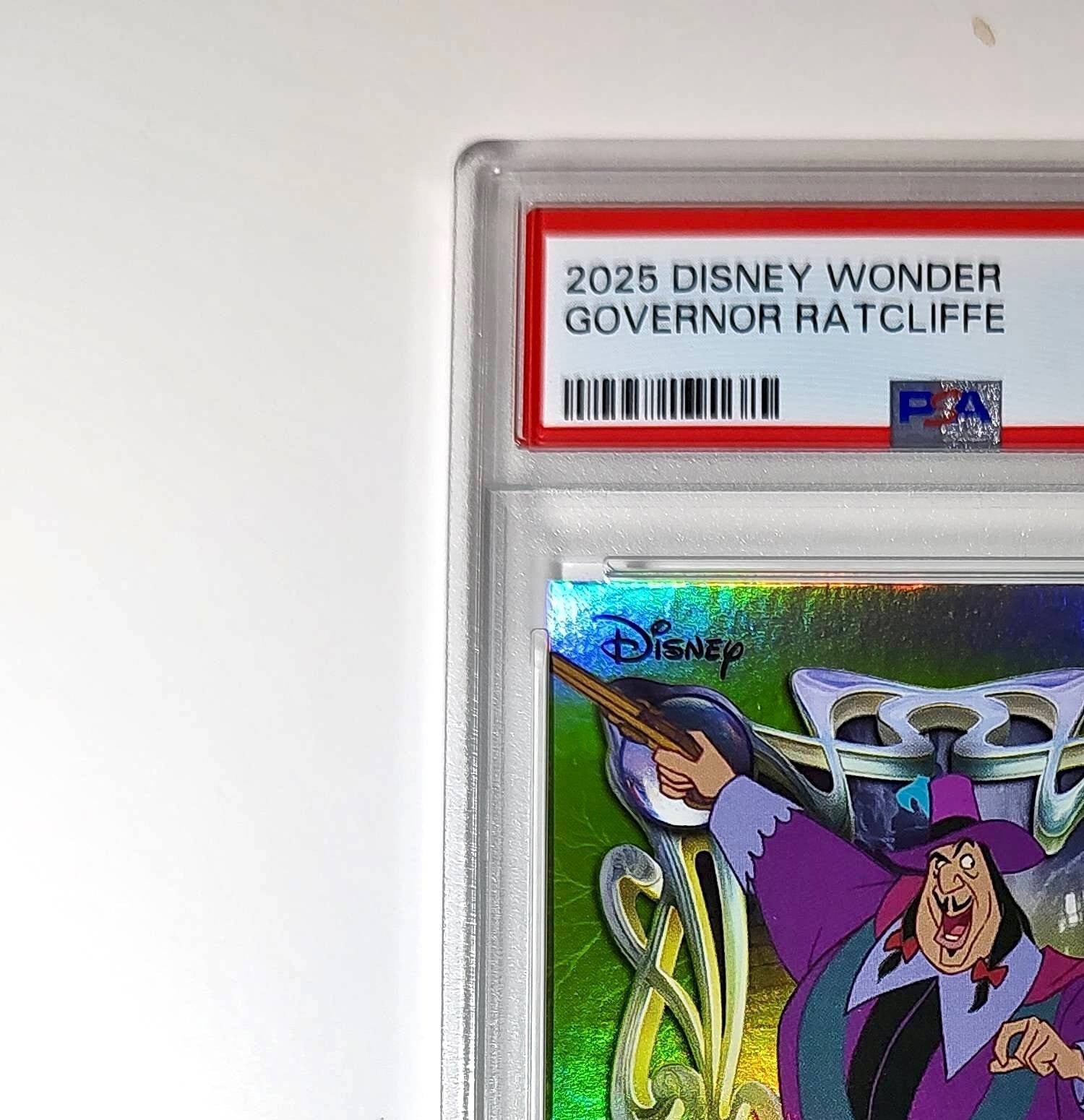 Governor Ratcliffe 2025 Topps Disney #179 Card Pocahontas PSA 8 NM-MT