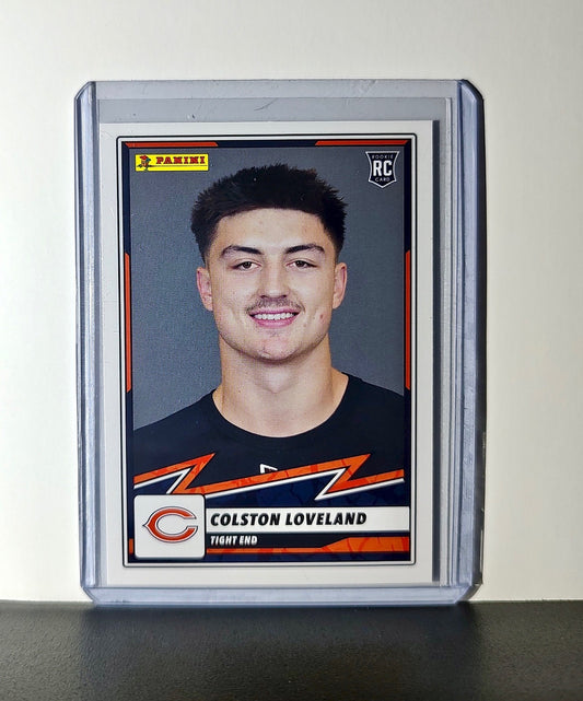 Colston Loveland Rookie 2025 Panini NFL #76 Sticker Card Chicago Bears