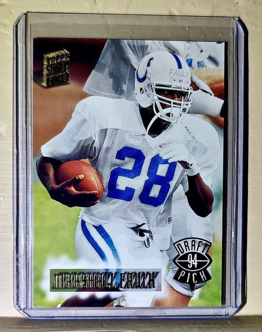 Marshall Faulk 1994 Topps Stadium Club Draft Pick Football #327 NFL Card Colts