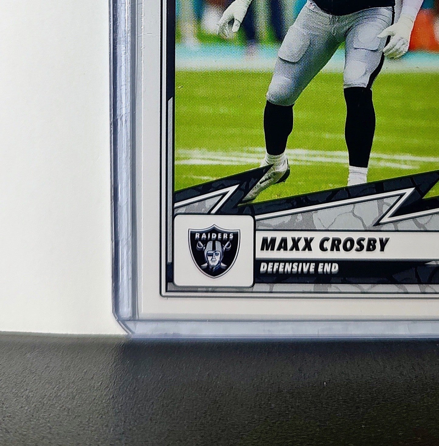 Maxx Crosby 2025 Panini NFL #42 Sticker Card Las Vegas Raiders