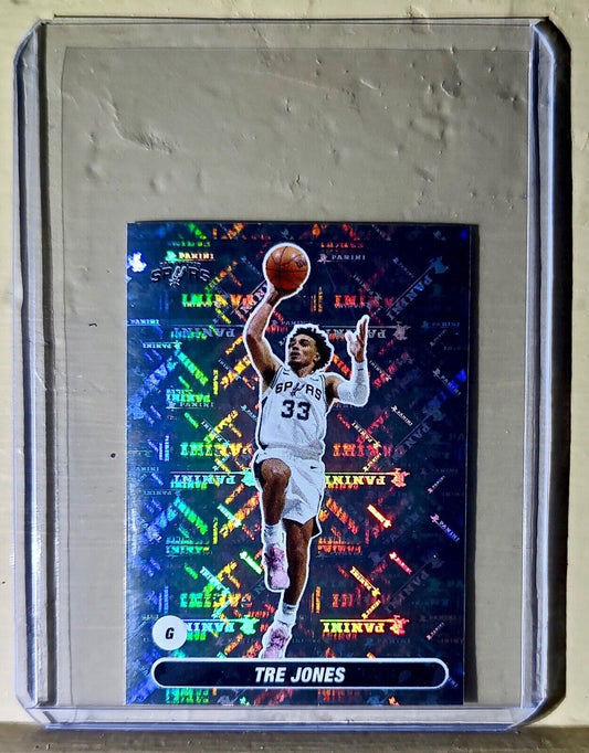 2023-24 Tre Jones Panini NBA Basketball #466 Sticker San Antonio Spurs