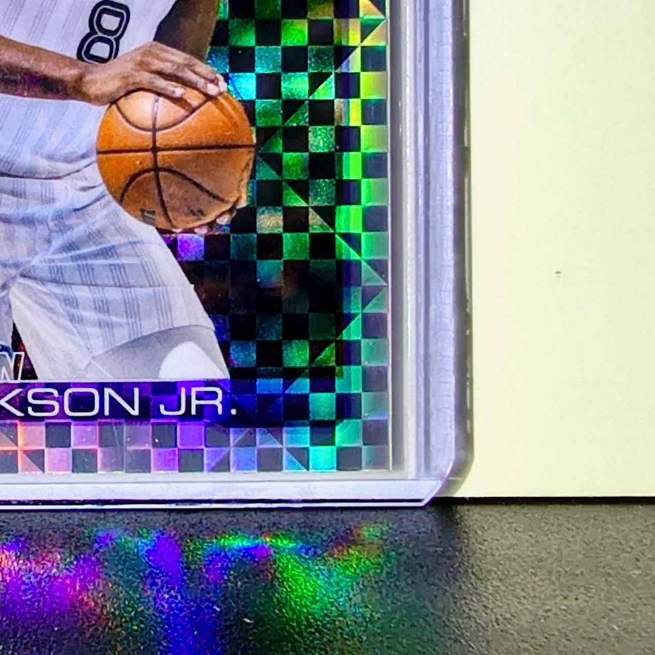 Jaren Jackson Jr. 2025-26 NBA Topps Chrome Update X-Fractor #28 Card Grizzlies