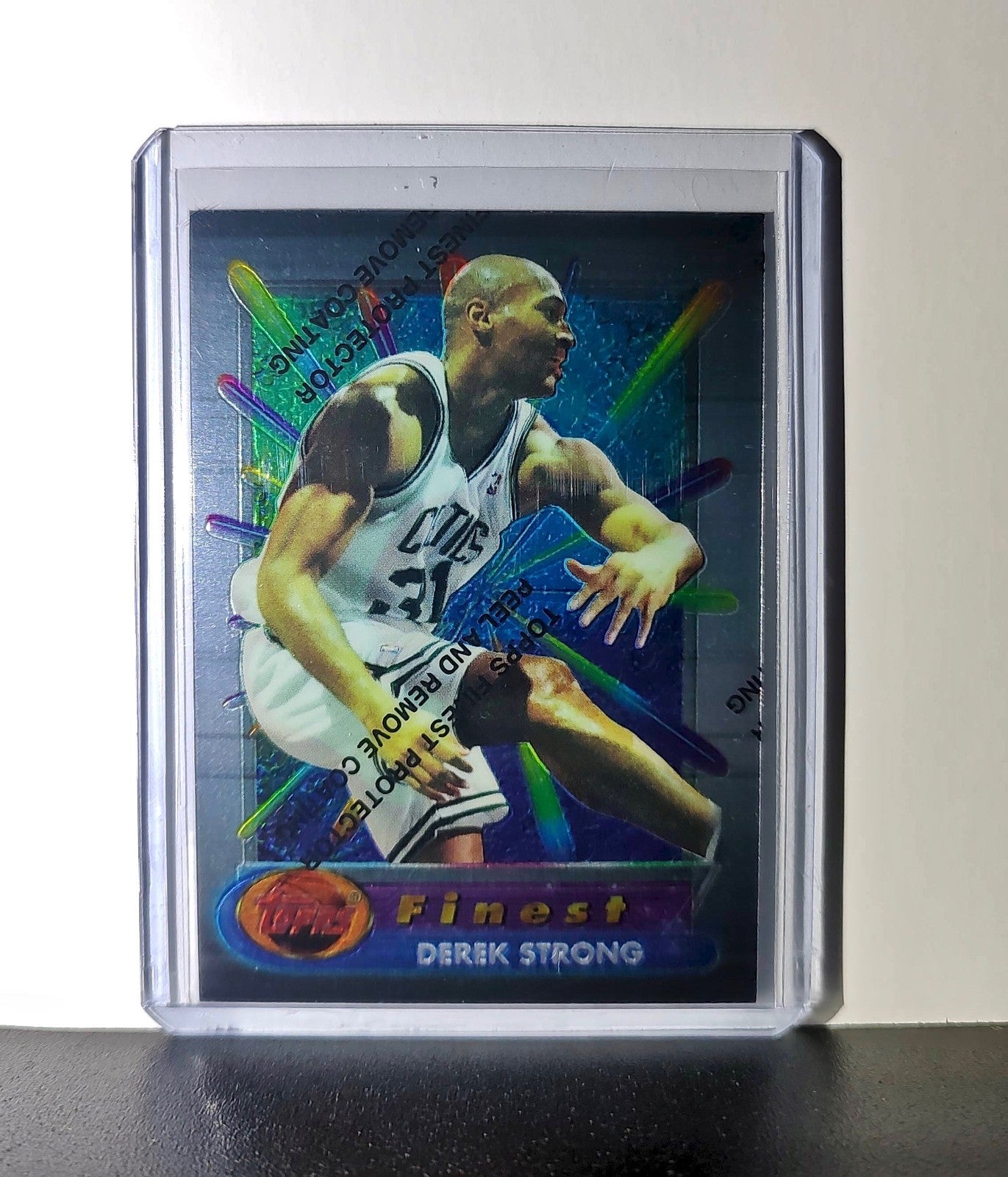 Derek Strong 1994-95 Topps Finest #319 Basketball Card