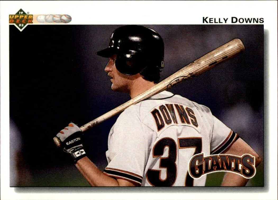 Kelly Downs 1992 Upper Deck MLB #583 Baseball Card San Francisco Giants