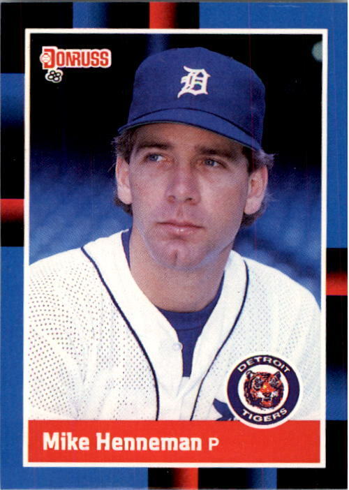 1988 Mike Henneman Donruss Baseball Card #420