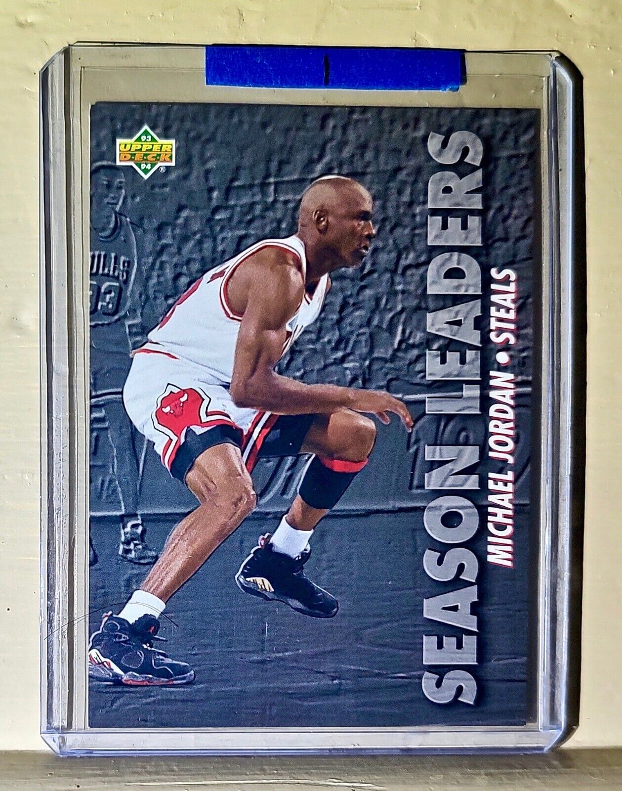 Michael Jordan 1993-94 Upper Deck NBA Season Leaders #171 Basketball Card