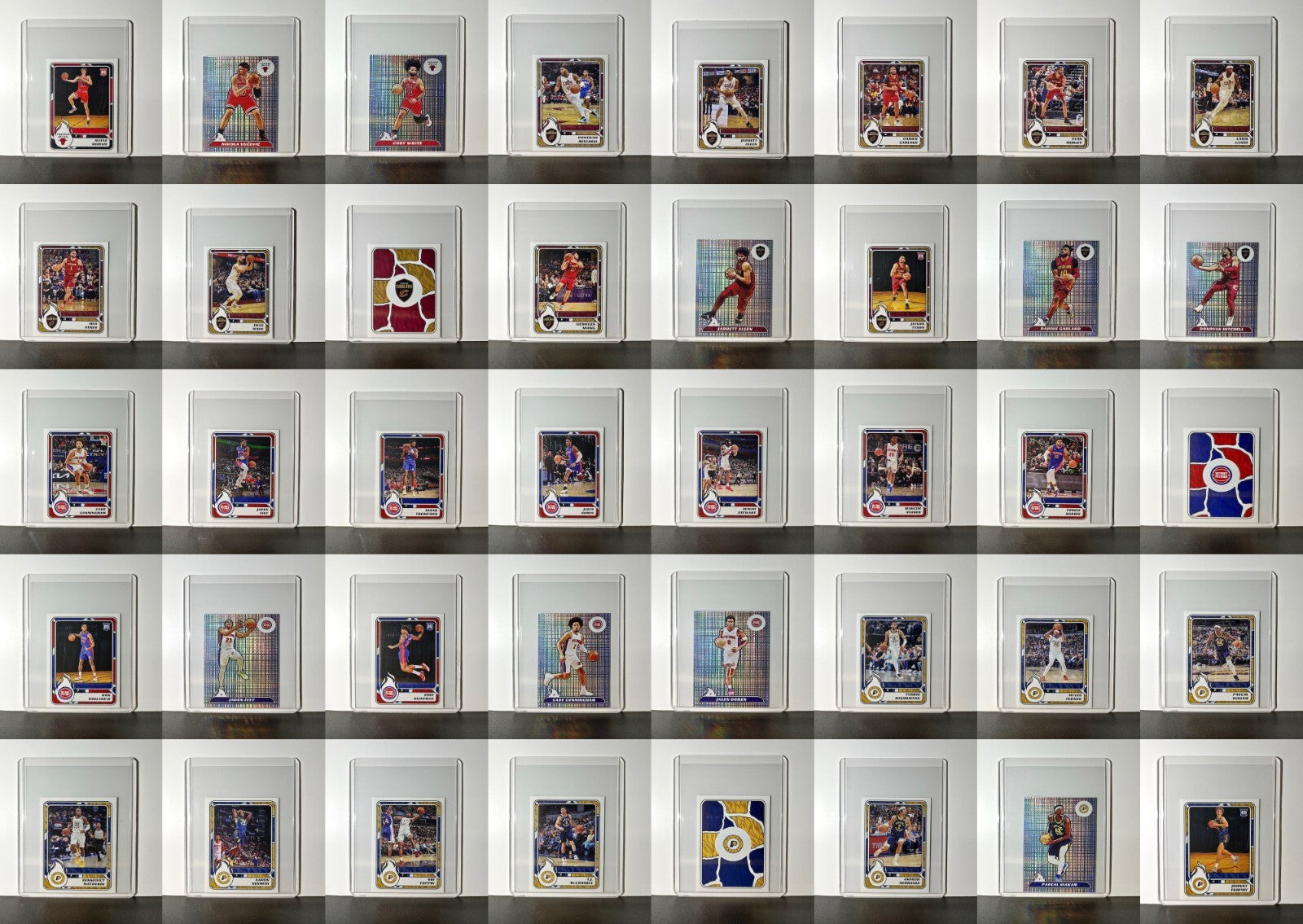 2024-25 Panini NBA Sticker Collection Complete 514 Basketball Set - Toploaded