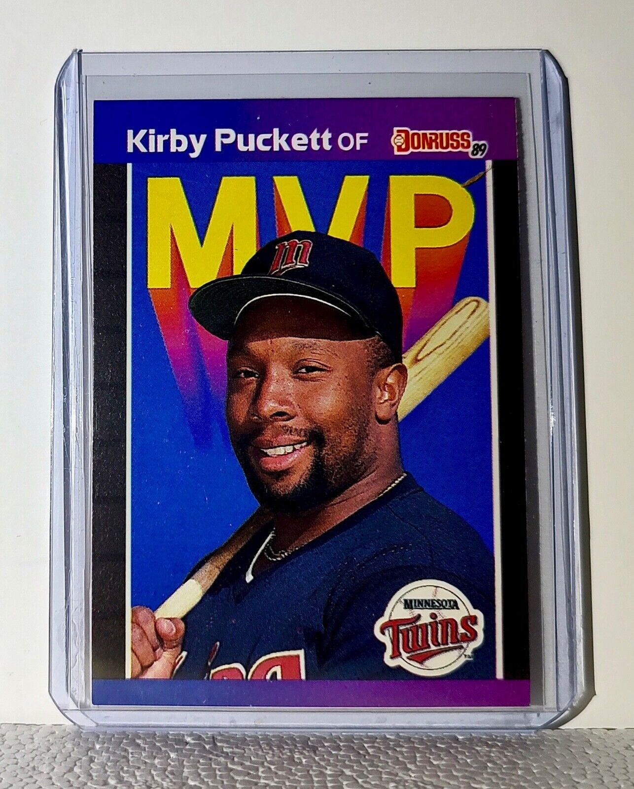 Kirby Puckett 1989 Donruss MLB #BC-1 Baseball Card Minnesota Twins