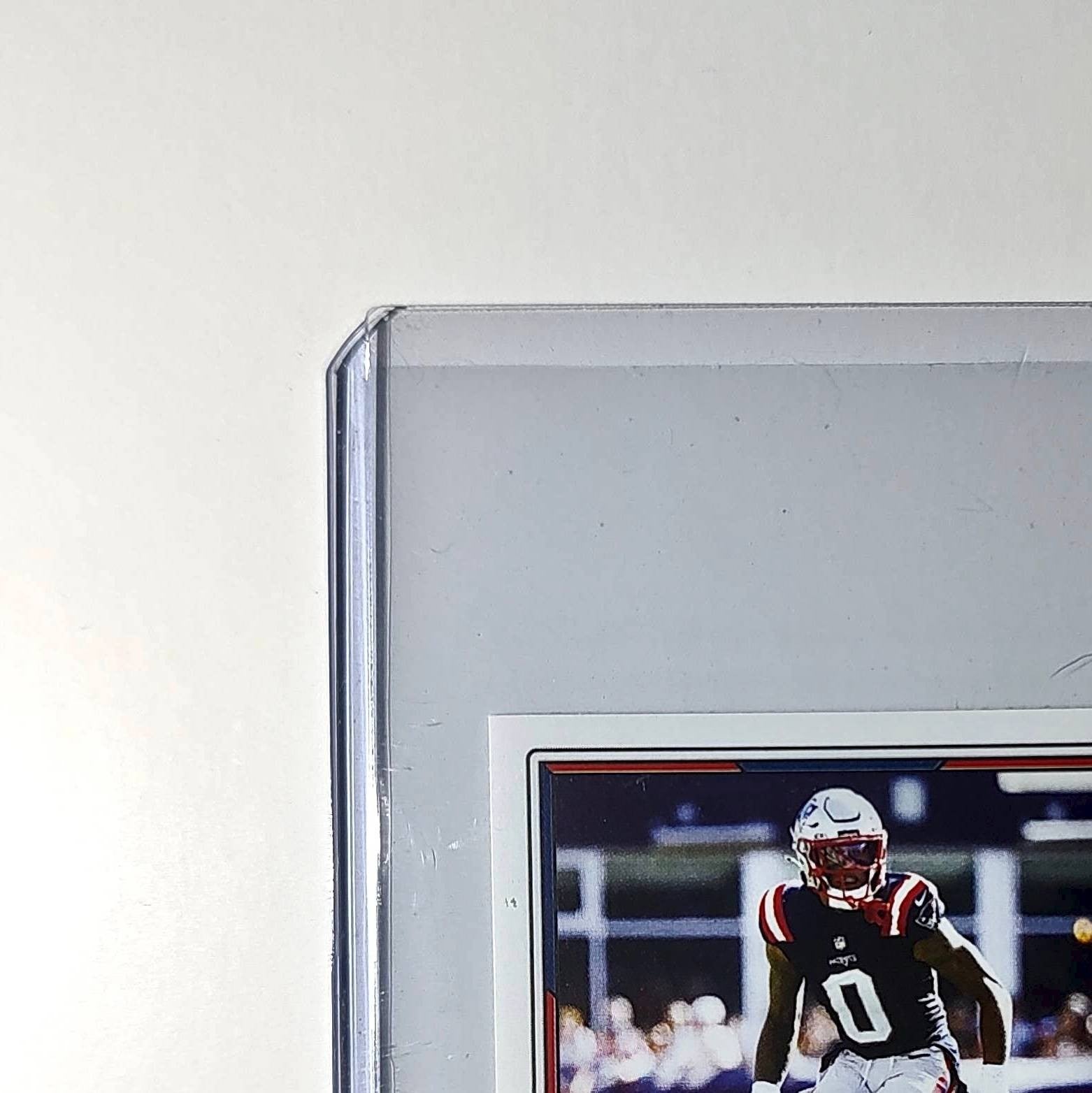Christian Gonzalez 2025 Panini NFL #82 Sticker Patriots