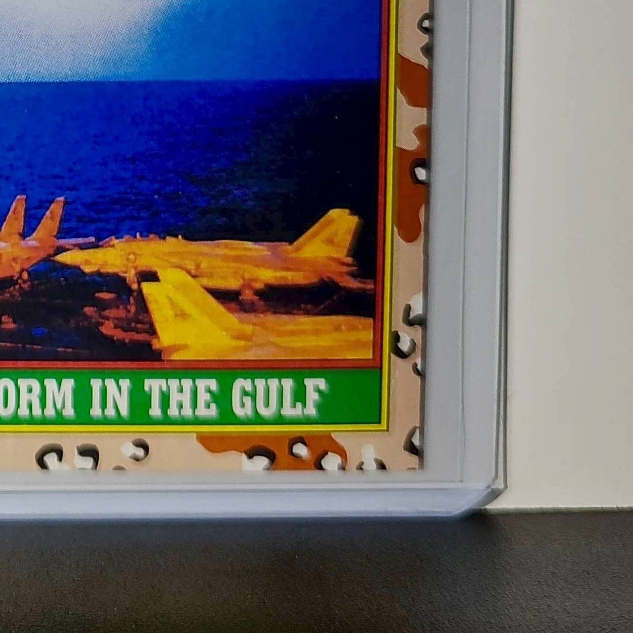Heat Storm in the Gulf 1991 Topps Desert Storm #84 Card