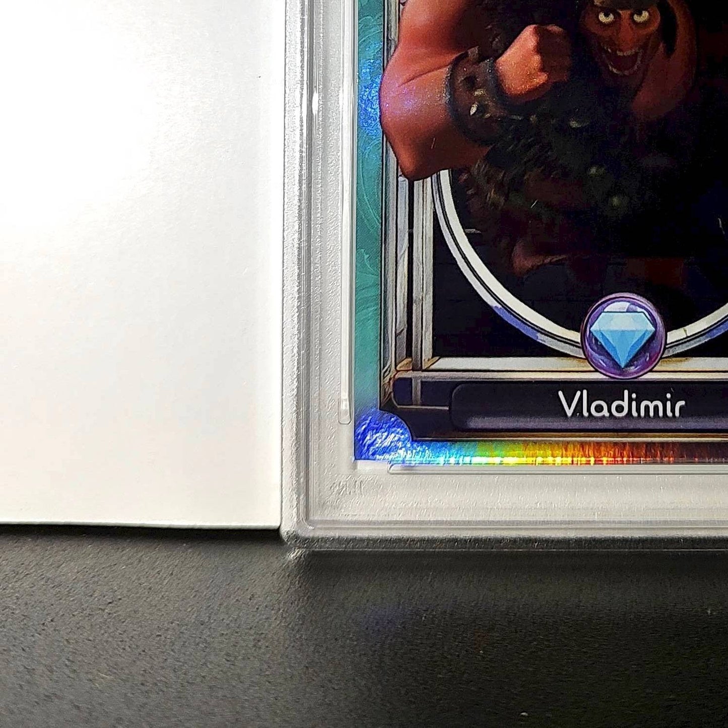 Vladimir 2025 Topps Disney Wonder #144 Diamond Card Tangled PSA 7