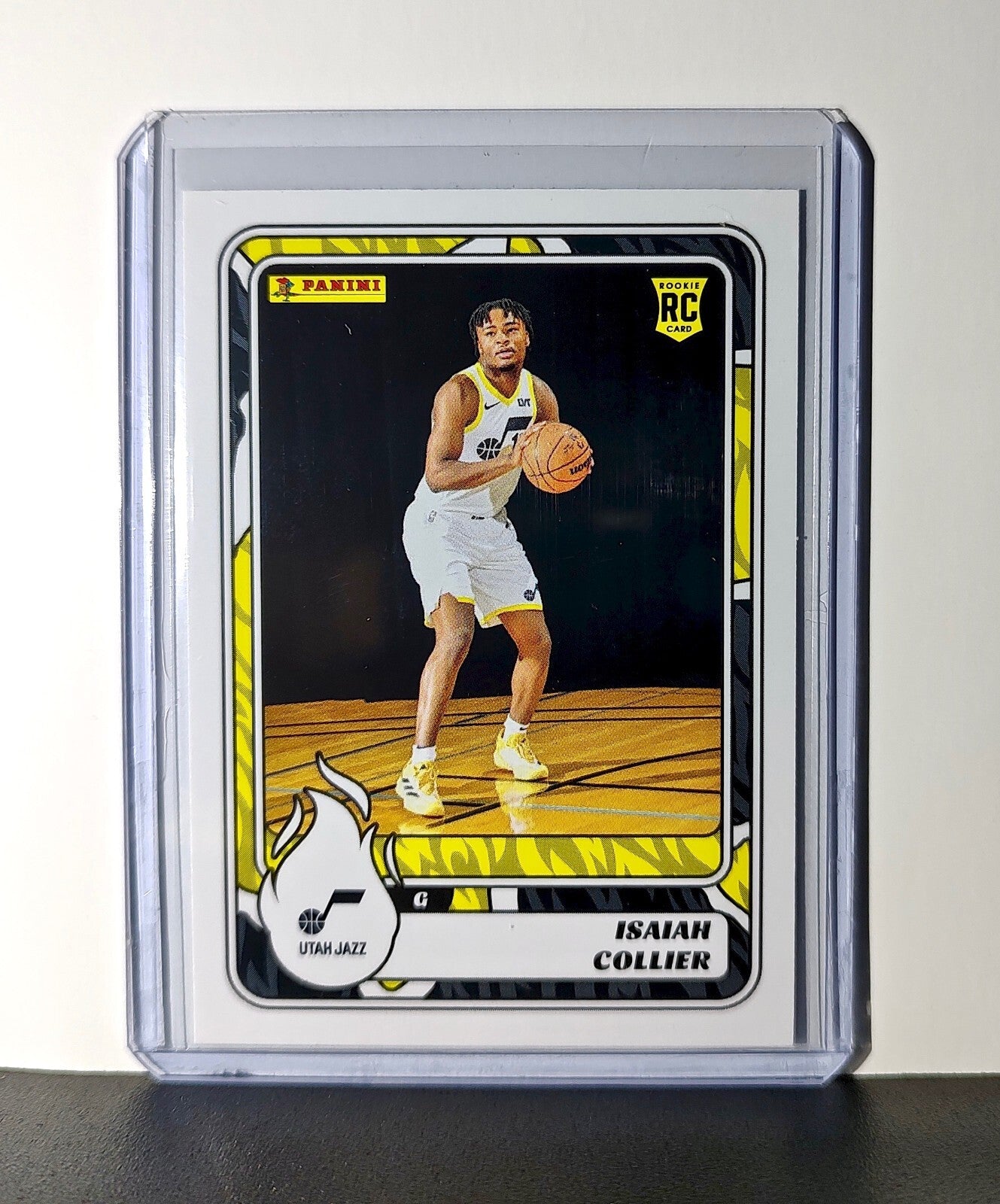 Isaiah Collier Rookie 2024-25 Panini NBA #100 Sticker Card Utah Jazz