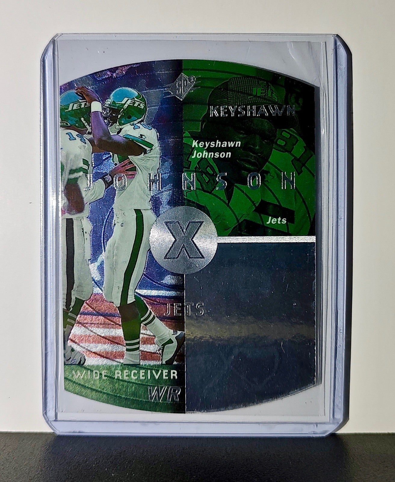 Keyshawn Johnson 1998 Upper Deck SPX NFL #31 Card New York Jets