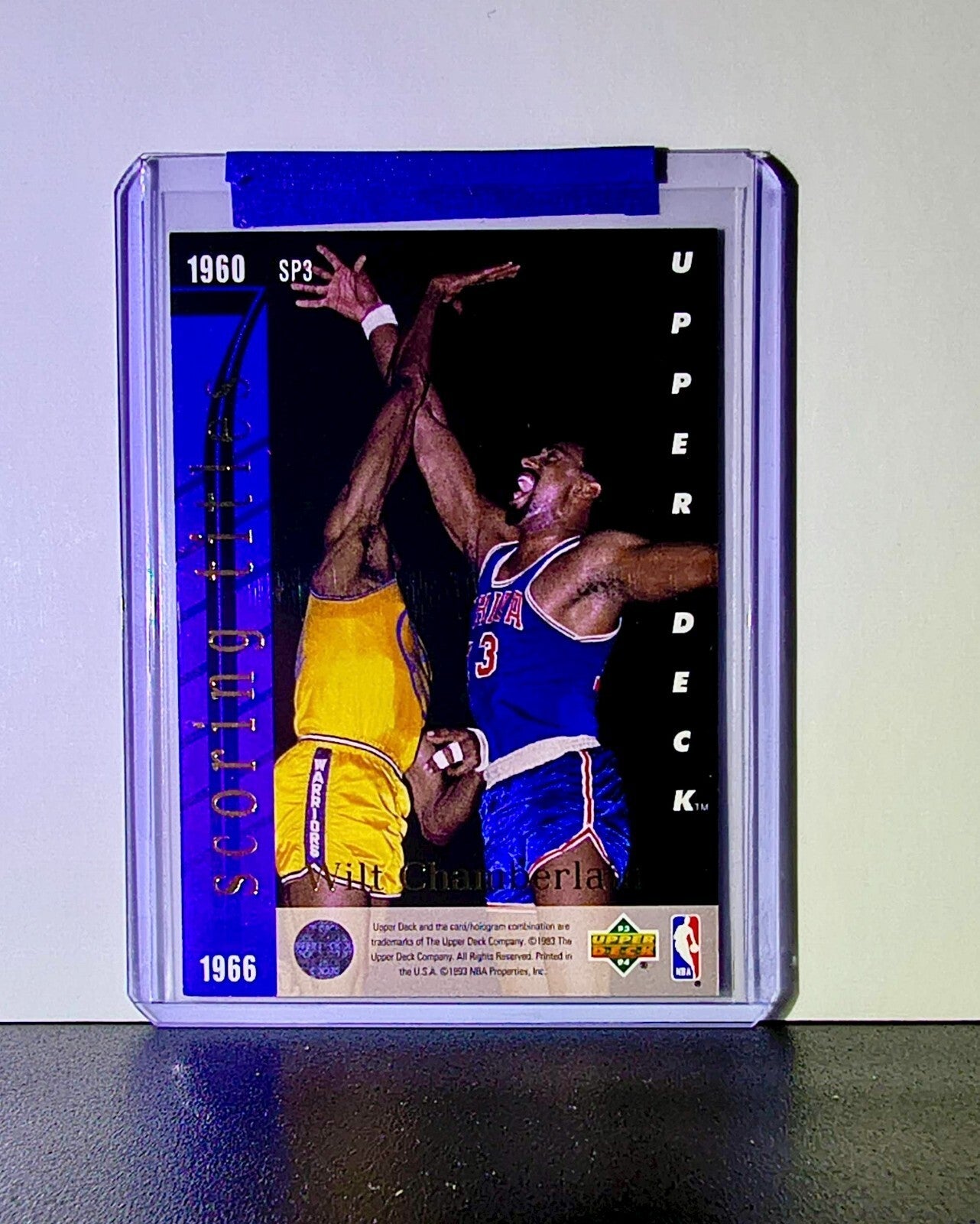 Michael Jordan Wilt Chamberlain 1993-94 Upper Deck Seven Straight #SP3 Bulls