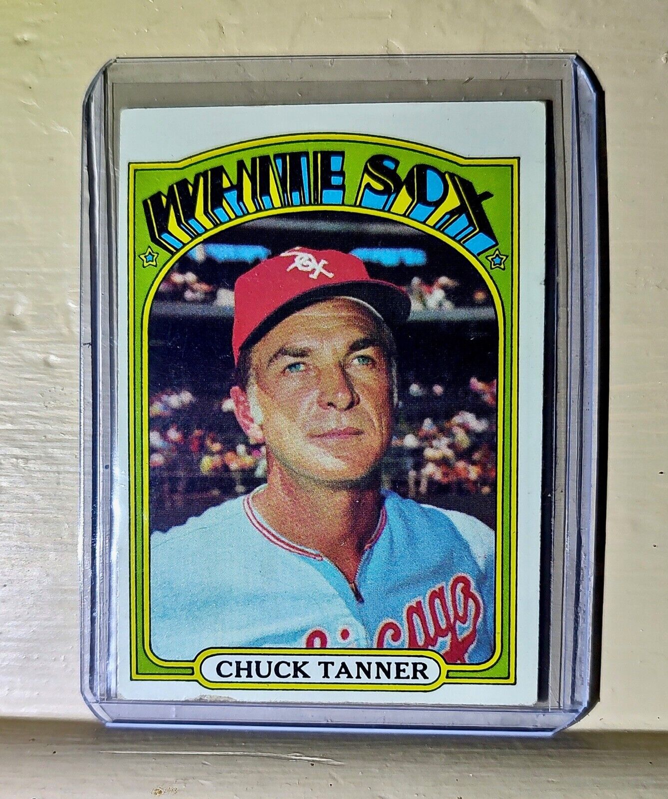 Chuck Tanner 1972 Topps #98 Baseball Card Chicago White Sox Manager