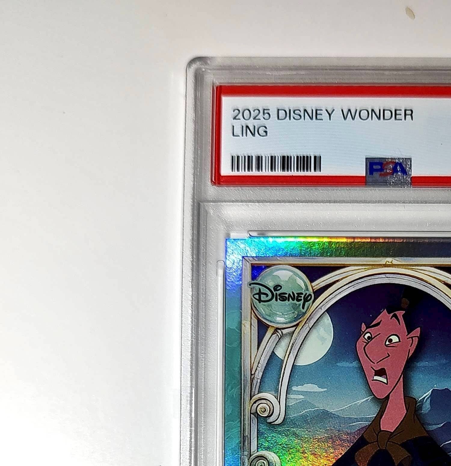 Ling 2025 Topps Disney Wonder #138 Diamond Card Mulan PSA 6
