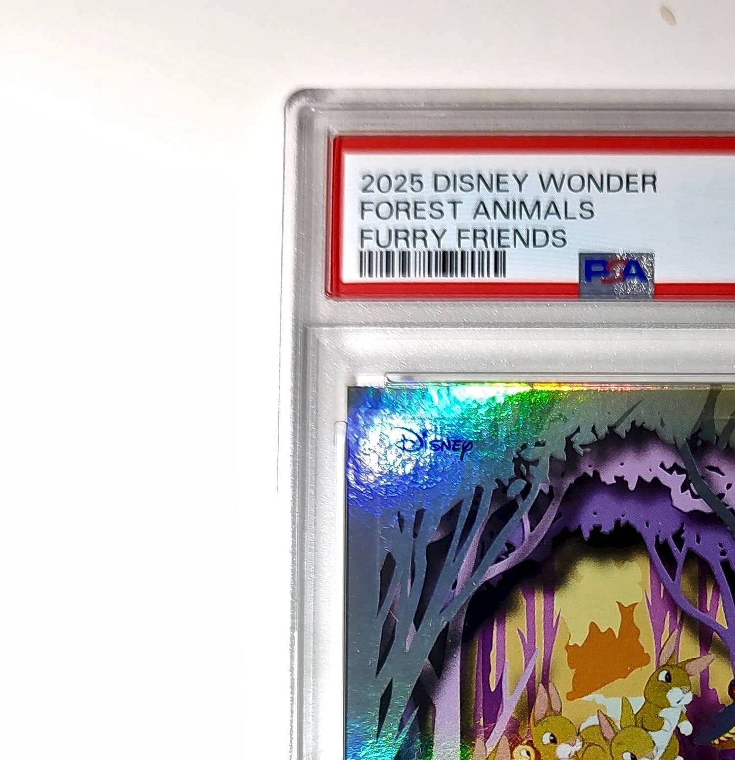 Forest Animals 2025 Topps Disney 2025 Topps Disney #FF-1 Furry Friends PSA 10