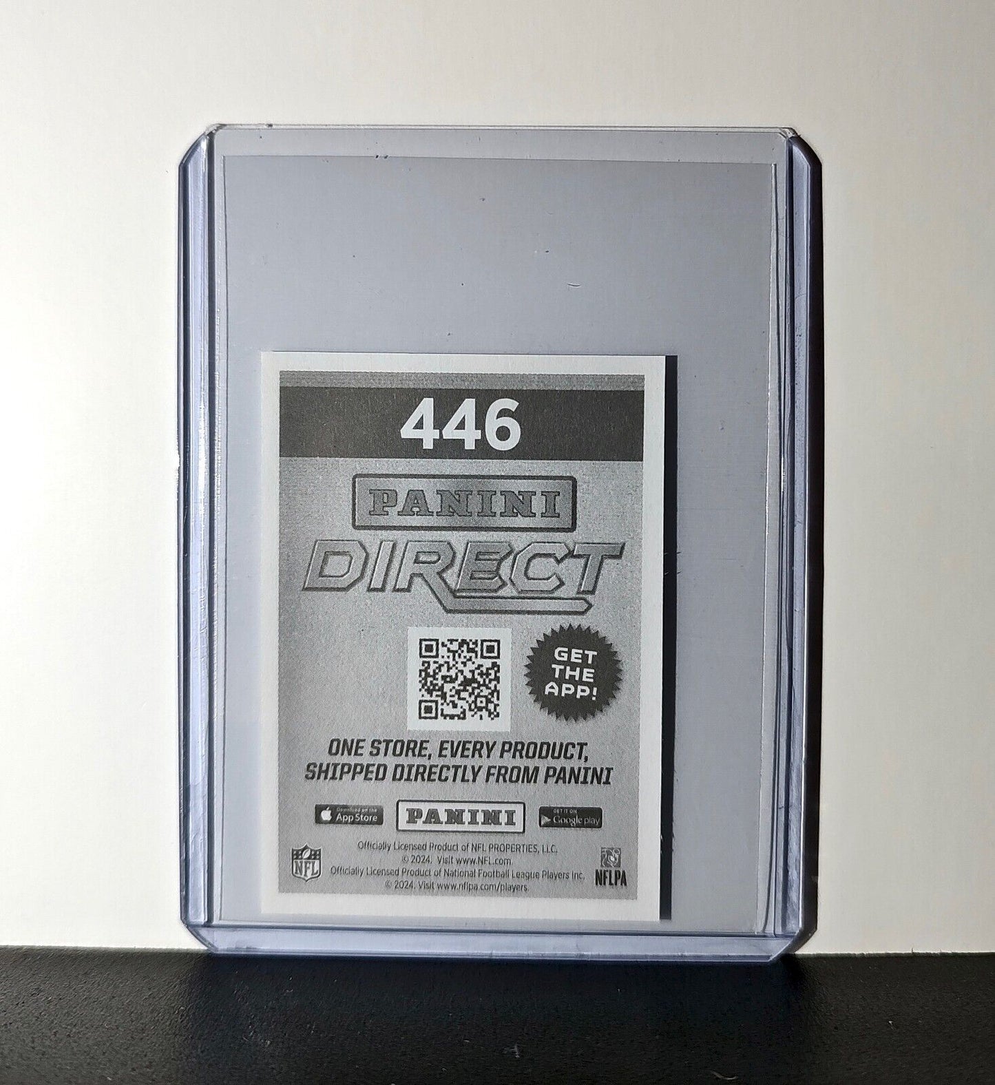 Adam Thielen 2024 Panini NFL Sticker #446 Carolina Panthers