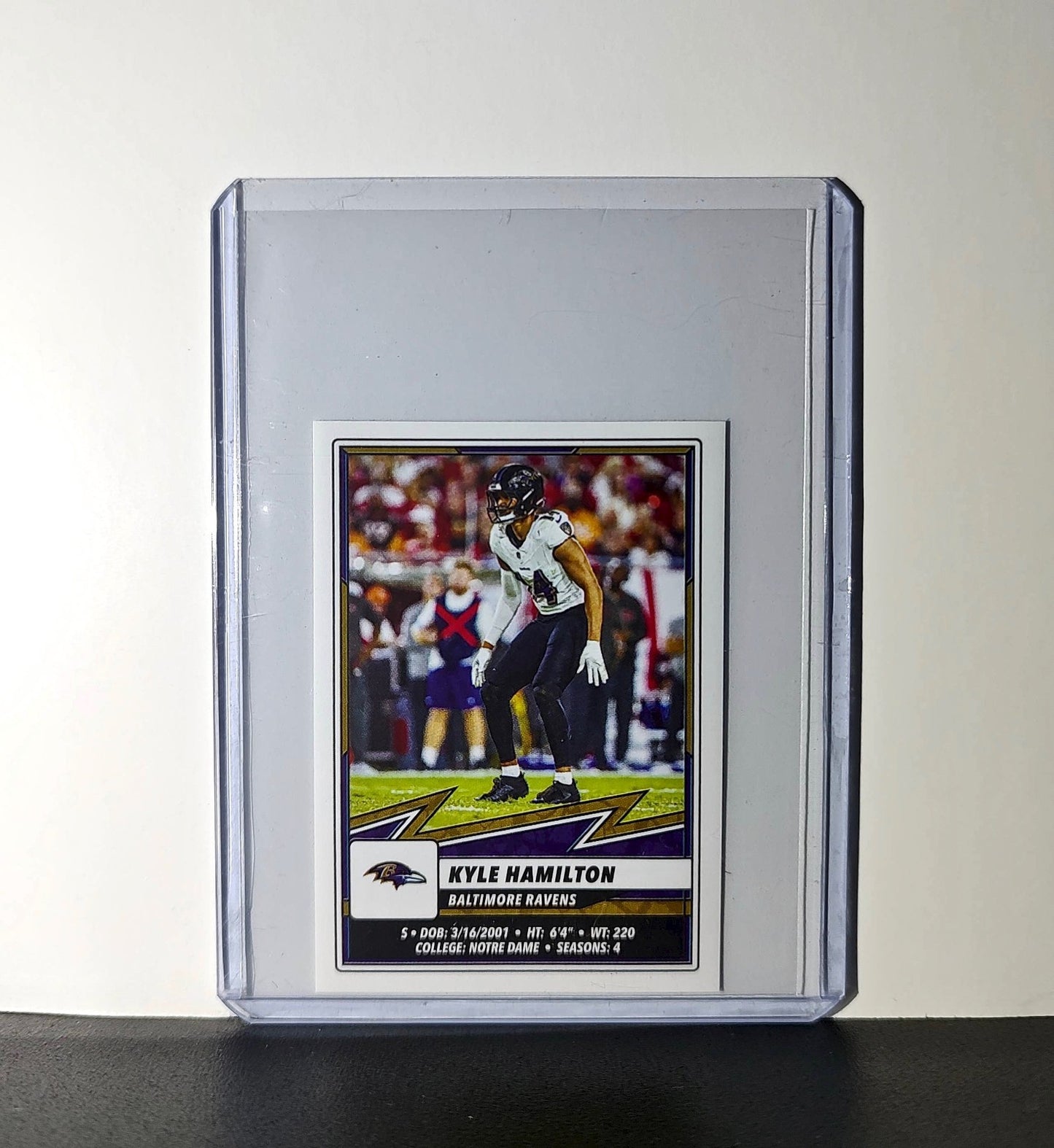 Kyle Hamilton 2025 Panini NFL #116 Sticker Baltimore Ravens