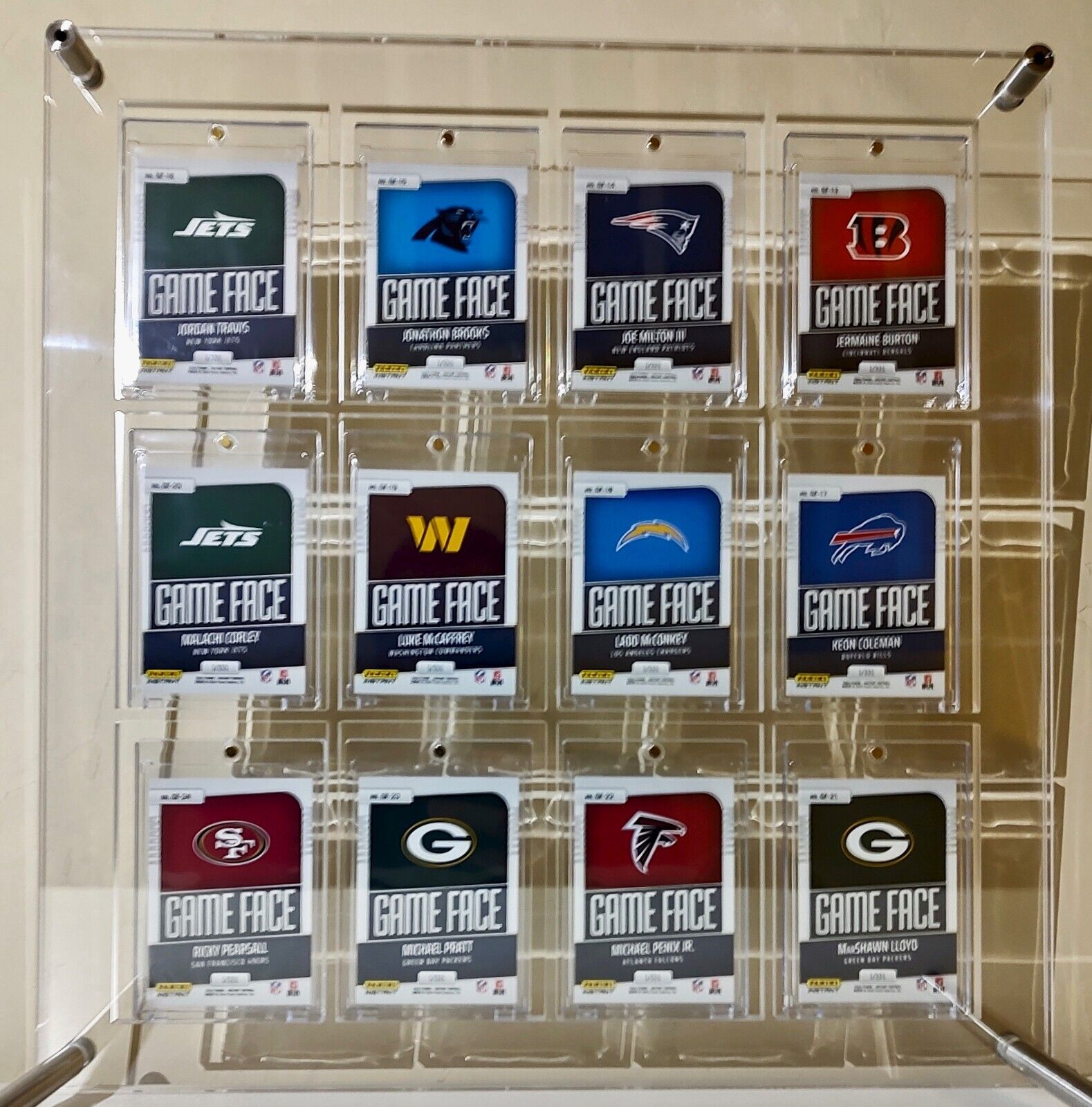 2024 Panini NFL Game Face Complete 36 Card Rookie Card Set 1/331 & Displays