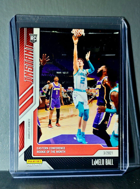 Lamelo Ball 2020-21 Panini #133 Rookie NBA Basketball Card Hornets 1 of 1,335