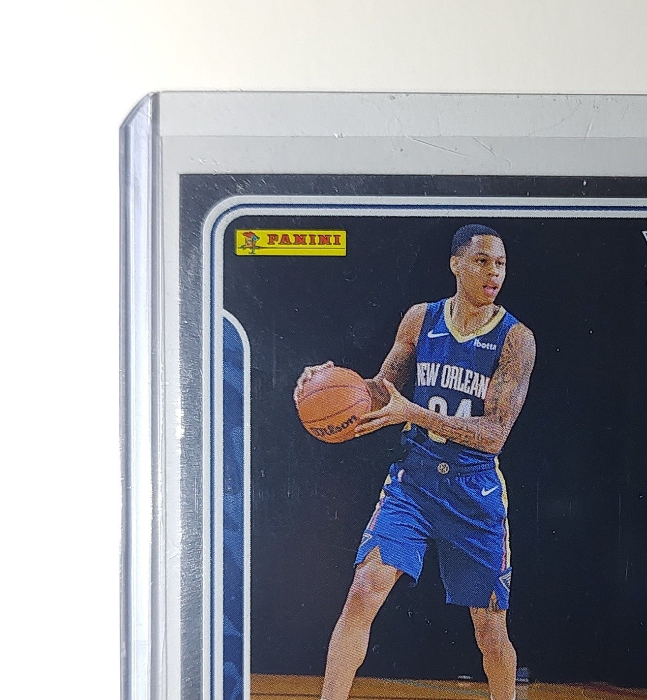 Jordan Hawkins Rookie 2023-24 Panini NBA Sticker Foil Card #83 Pelicans