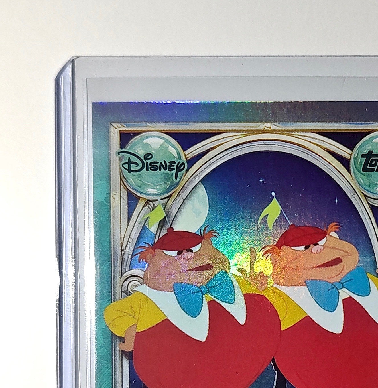 Tweedledum and Tweedledee 2025 Topps Disney #116 Diamond Alice in Wonderland
