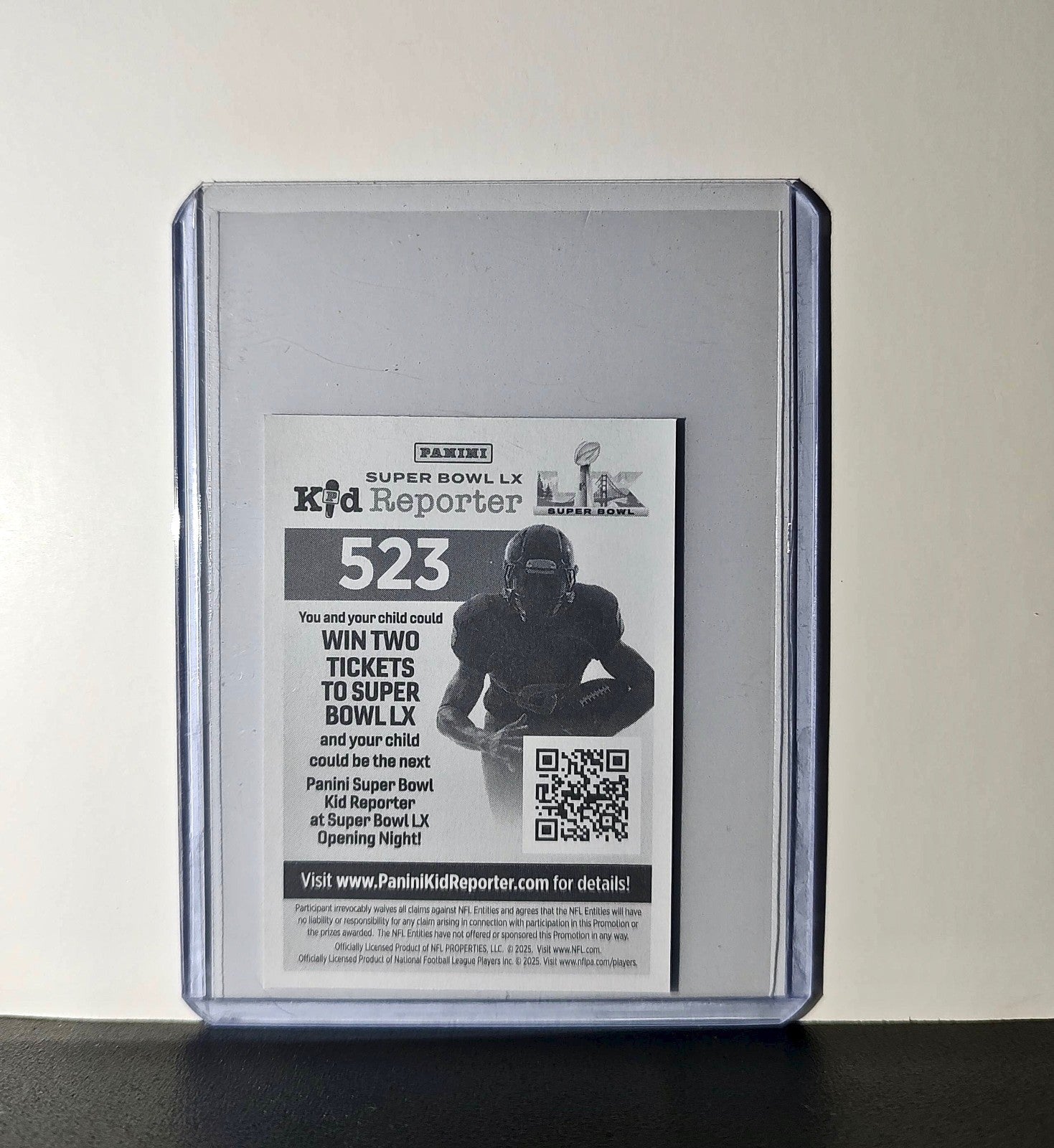 Christian McCaffrey 2025 Panini NFL #523 Foil Sticker 49ers