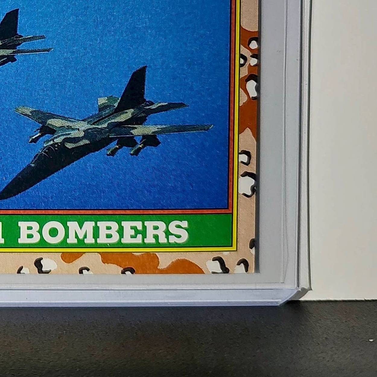 F-111 Bombers 1991 Topps Desert Storm #36 Card