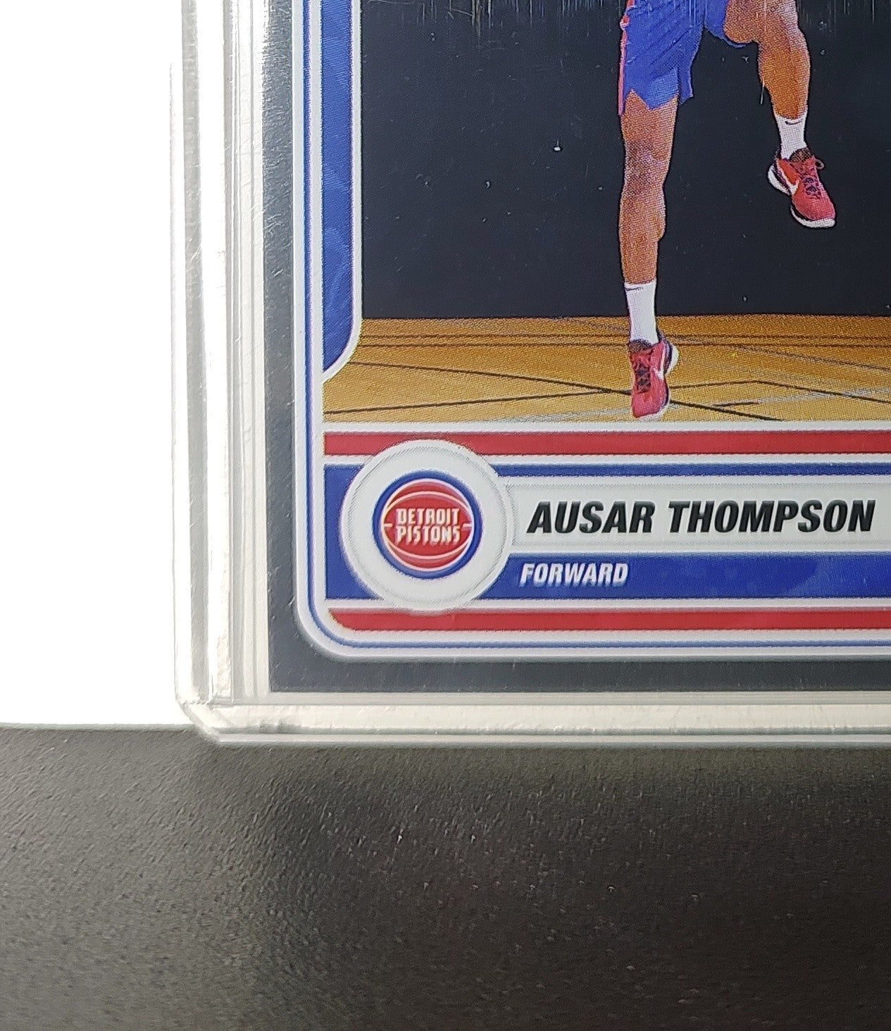 Ausar Thompson Rookie 2023-24 Panini NBA Sticker Foil Card #100 Detroit Pistons
