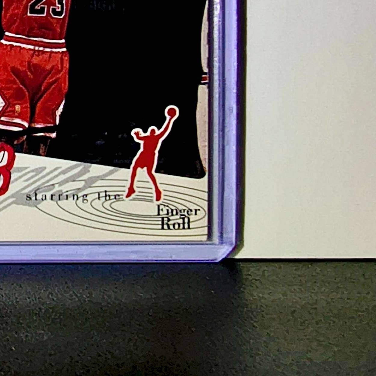 Michael Jordan 1997-98 Upper Deck Collector's Choice Catch 23 #187 Card Bulls