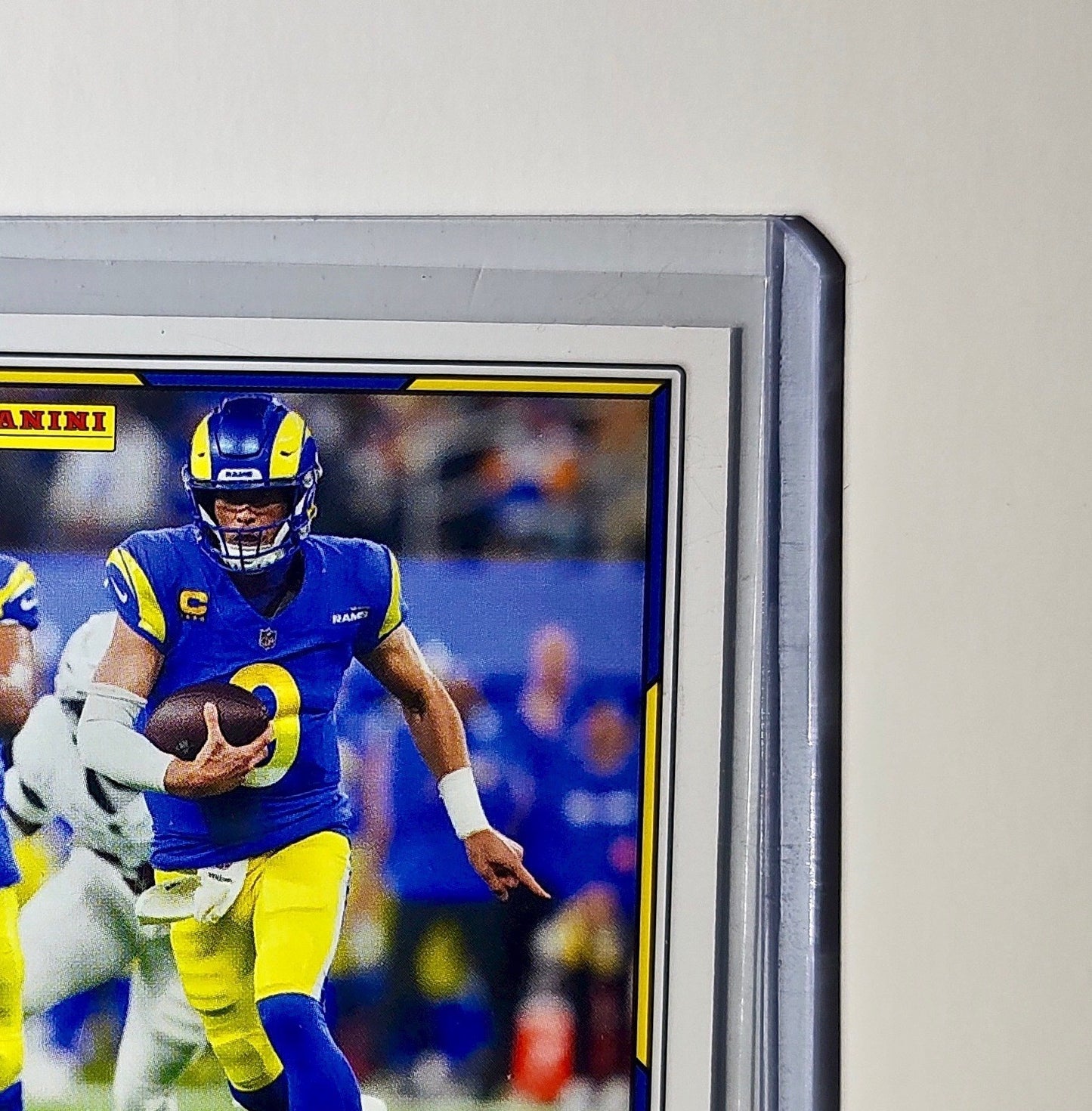 Matthew Stafford 2025 Panini NFL #25 Sticker Card Los Angeles Rams