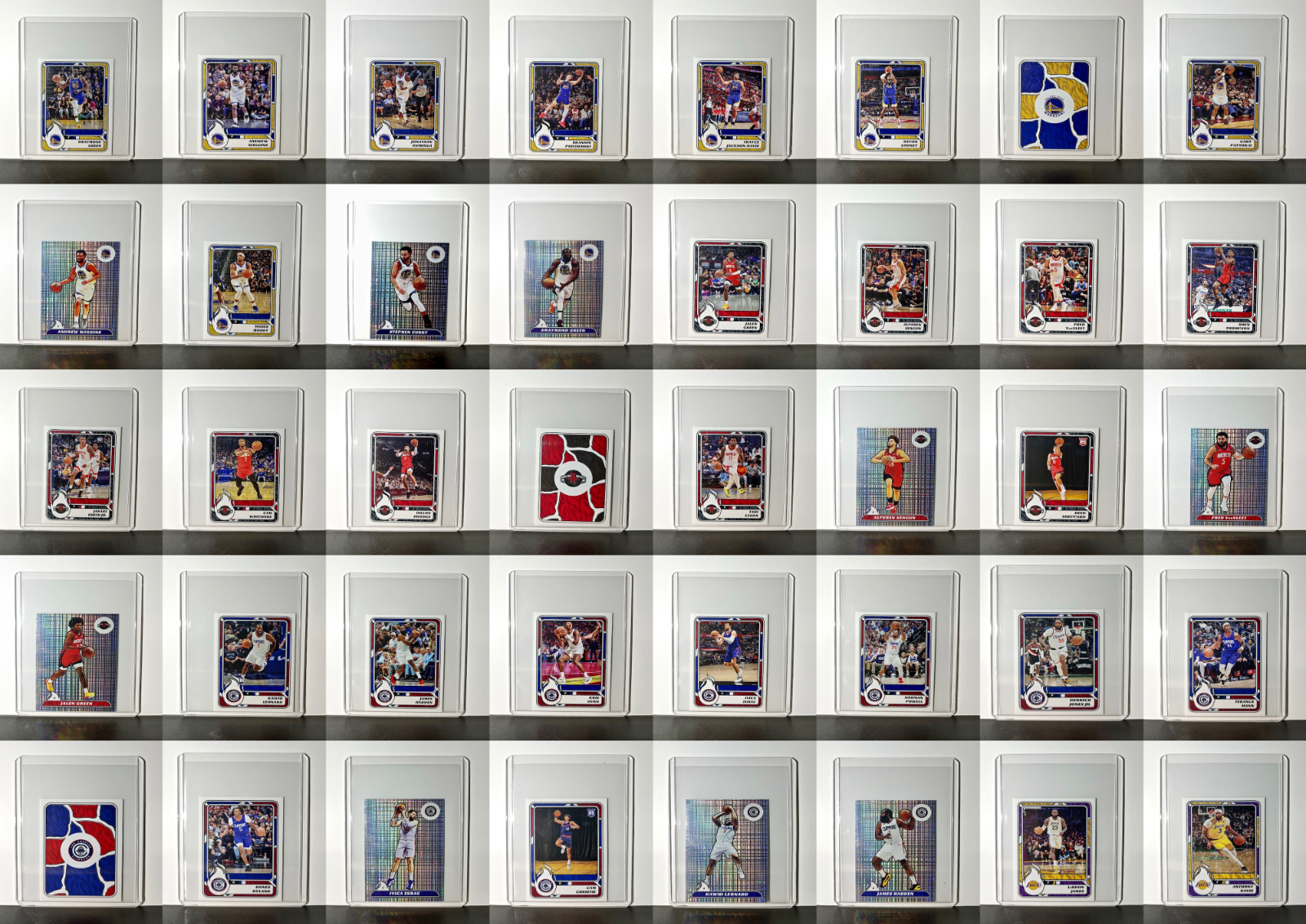 2024-25 Panini NBA Sticker Collection Complete 514 Basketball Set - Toploaded
