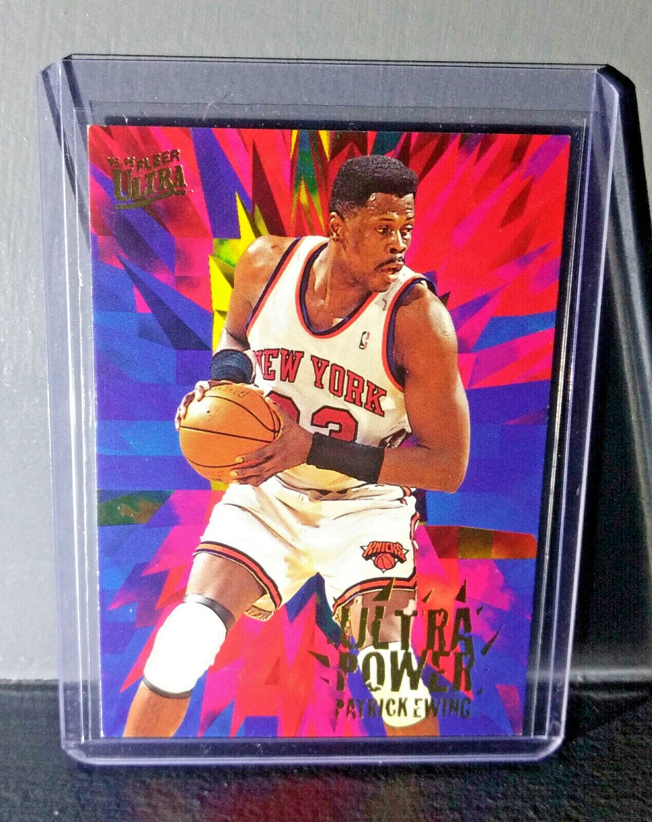 1995-96 Patrick Ewing Fleer Ultra #2 Ultra Power Basketball Card