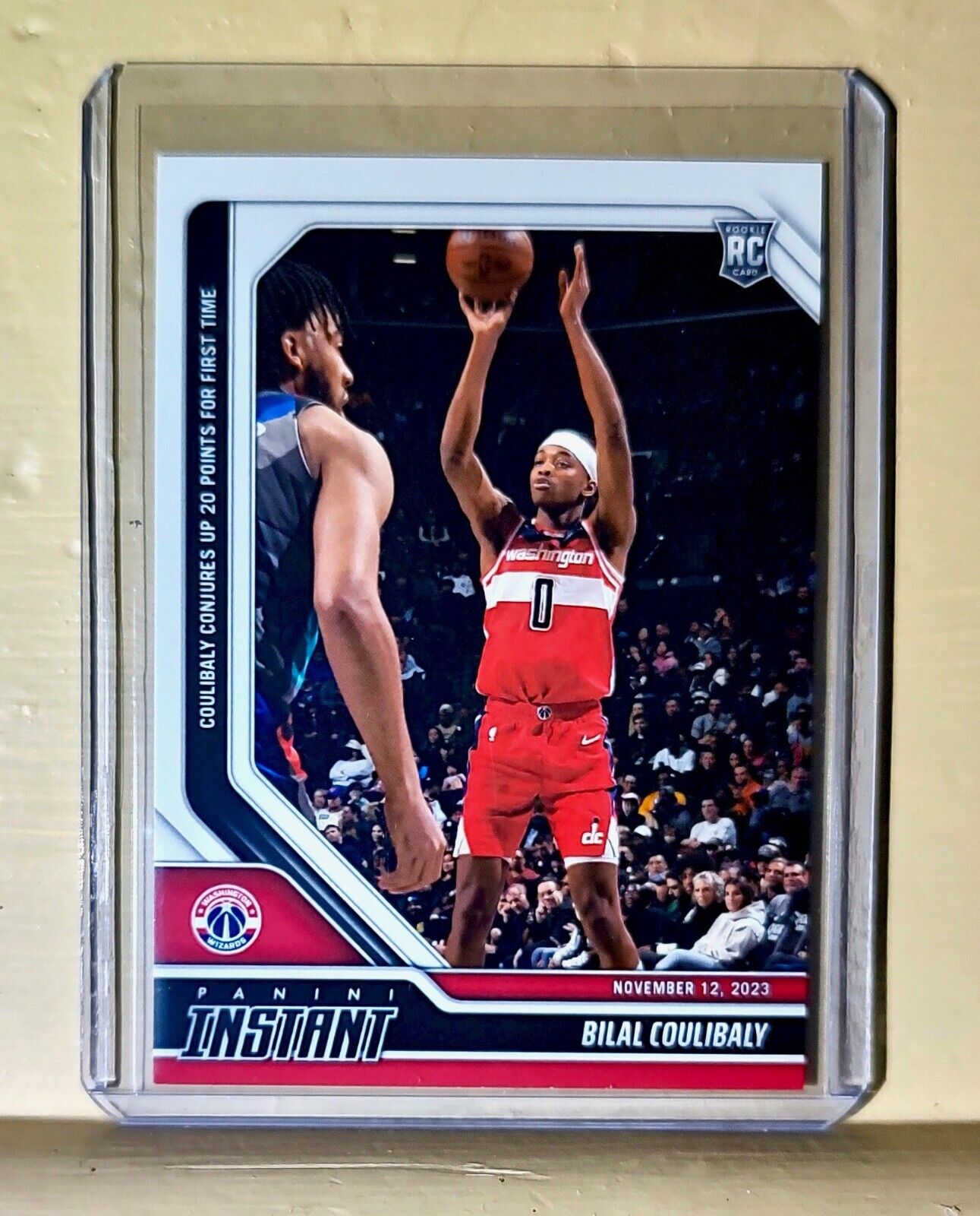 Bilal Coulibaly 2023-24 Panini #66 NBA Rookie Basketball Card Wizards 1 of 87