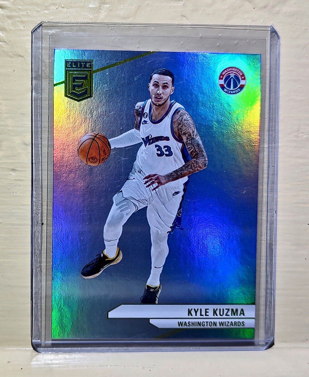 Kyle Kuzma 2023-24 Panini Donruss Elite NBA #84 Basketball Card Wizards