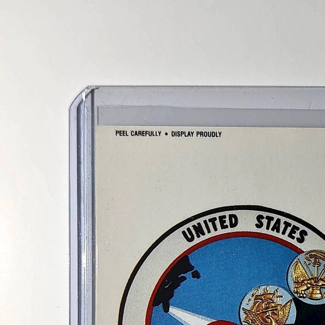 U.S. Central Command 1991 Topps Desert Storm #21 Sticker Card