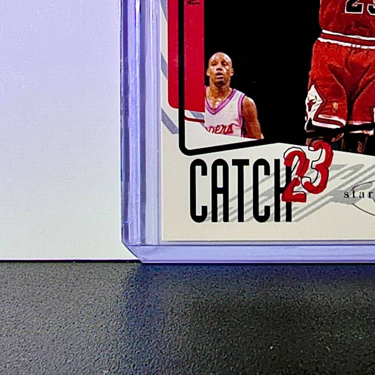 Michael Jordan 1997-98 Upper Deck Collector's Choice Catch 23 #187 Card Bulls
