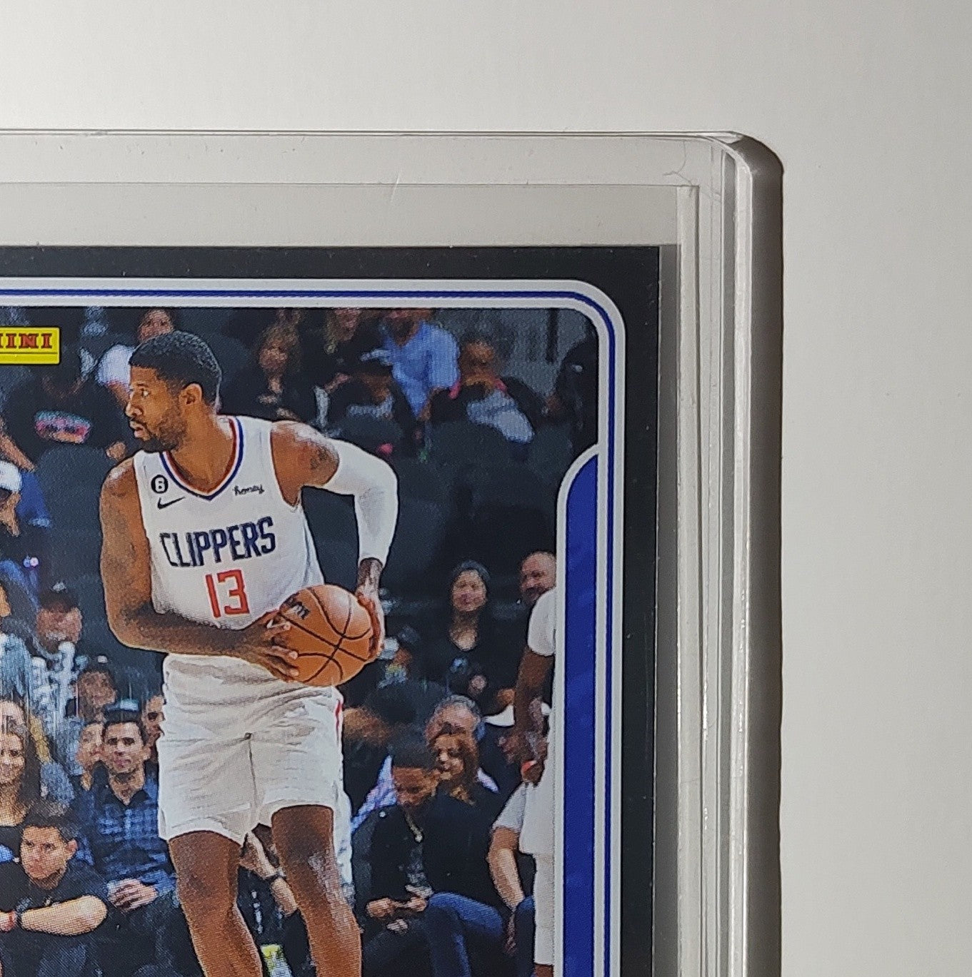 Paul George 2023-24 Panini NBA Sticker Foil Card #28 Los Angeles Clippers