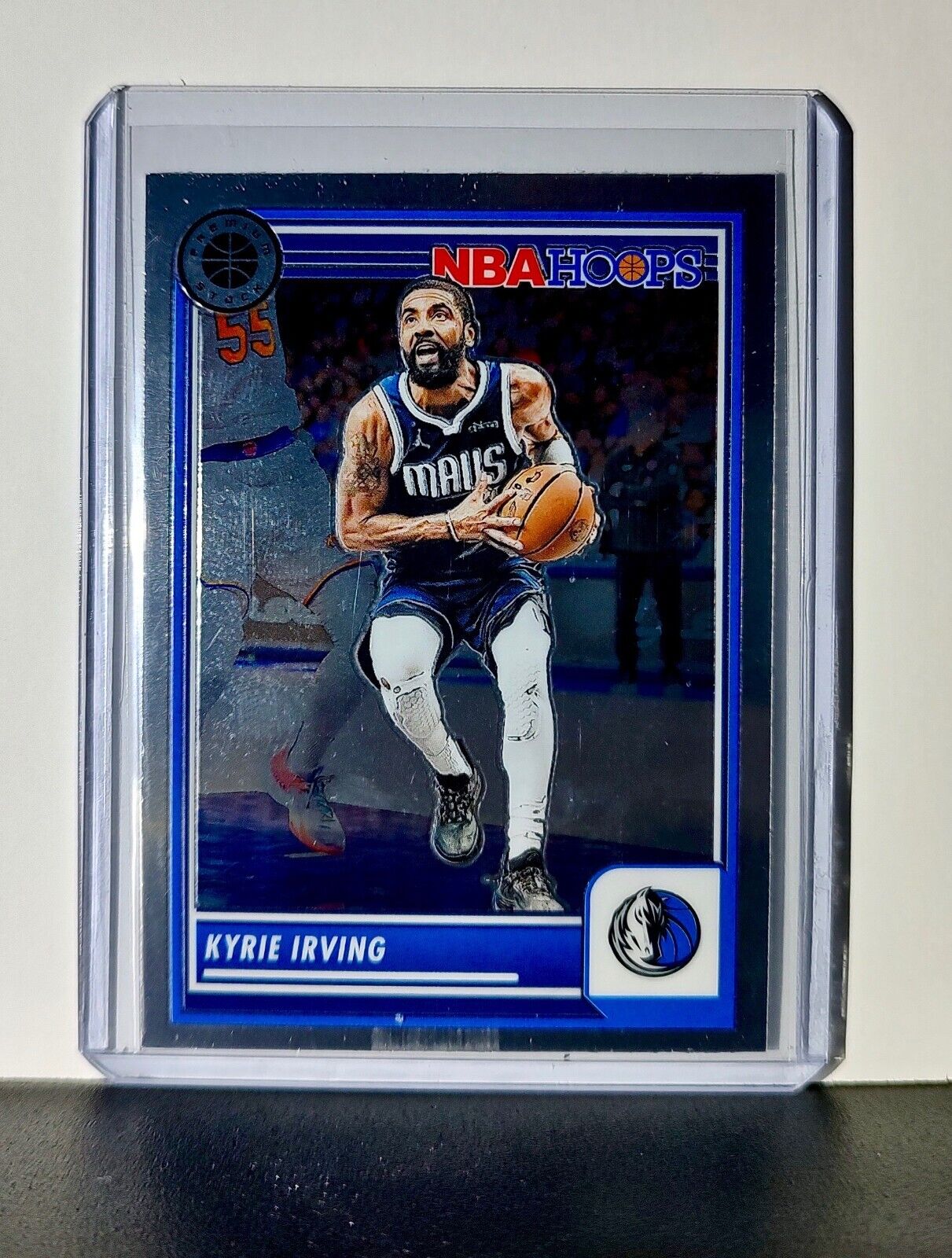 Kyrie Irving 2023-24 Panini Premium Stock NBA Hoops #256 Card Dallas Mavericks